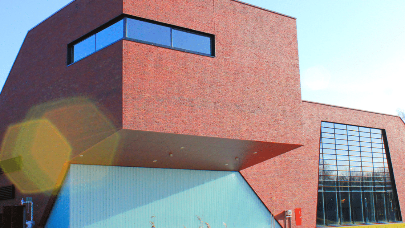 Wateronthardingsinstallatie Brabant Water in Veghel, ontwerp van CIER ARCHITECTEN