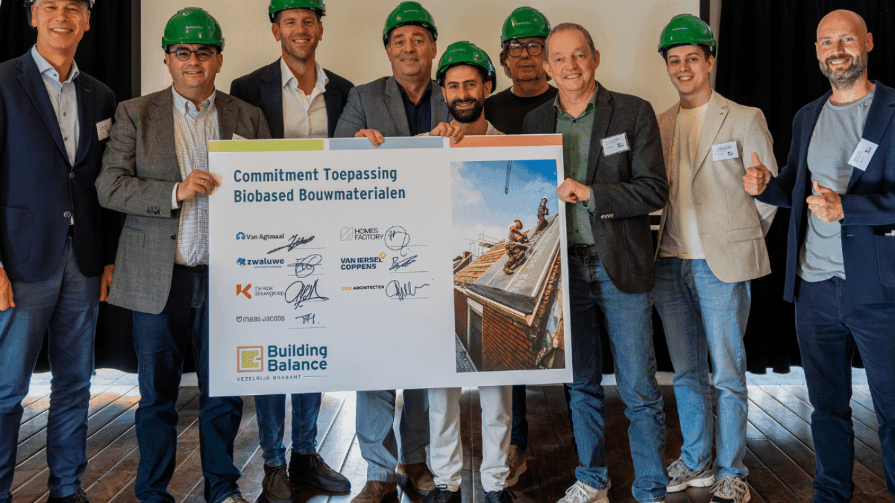 CIER ARCHITECTEN ondertekent commitment: biobased tenzij als nieuwe standaard in bouwen.