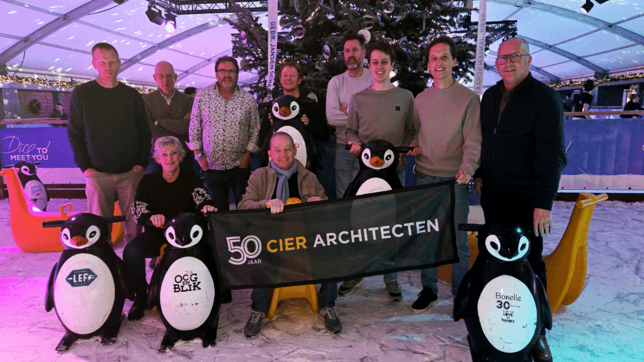 CIER Architecten geniet van winterse sfeer bij DongenIce in Dongen