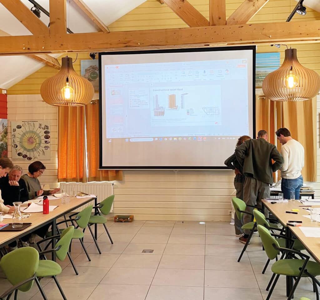 'Biobased ontwerpen voor architecten', een tweedaagse training van BNA
