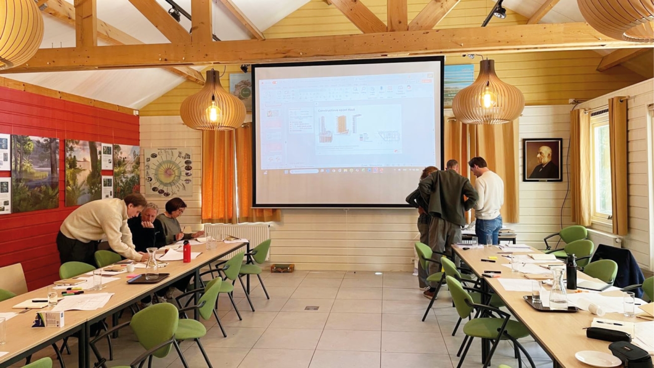 'Biobased ontwerpen voor architecten', een tweedaagse training van BNA