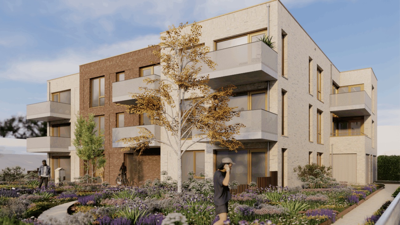 Bloemenhof in Horst met twaalf appartementen in een parkachtige tuin voor bewoners van 50+.
