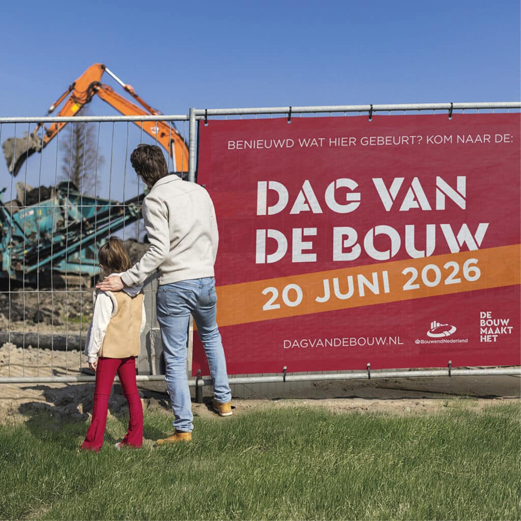 Bezoekers ontdekken tijdens de Dag van de Bouw hoe nieuwbouwprojecten en infrastructuur in Nederland worden gerealiseerd.