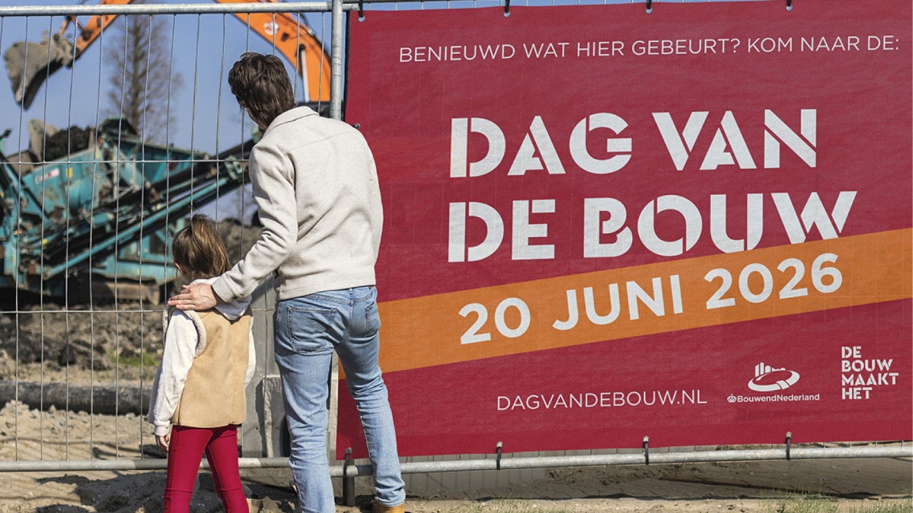 Bezoekers ontdekken tijdens de Dag van de Bouw hoe nieuwbouwprojecten en infrastructuur in Nederland worden gerealiseerd.